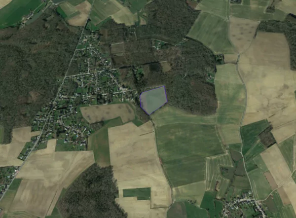Zone impactée par le projet de plantation en faveur du climat et de la biodiversité
