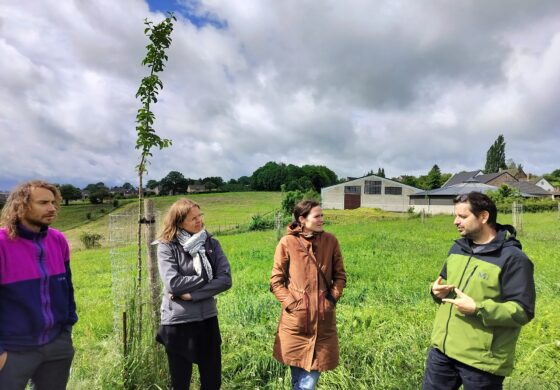 Visite terrain avec nos entreprises abonnées